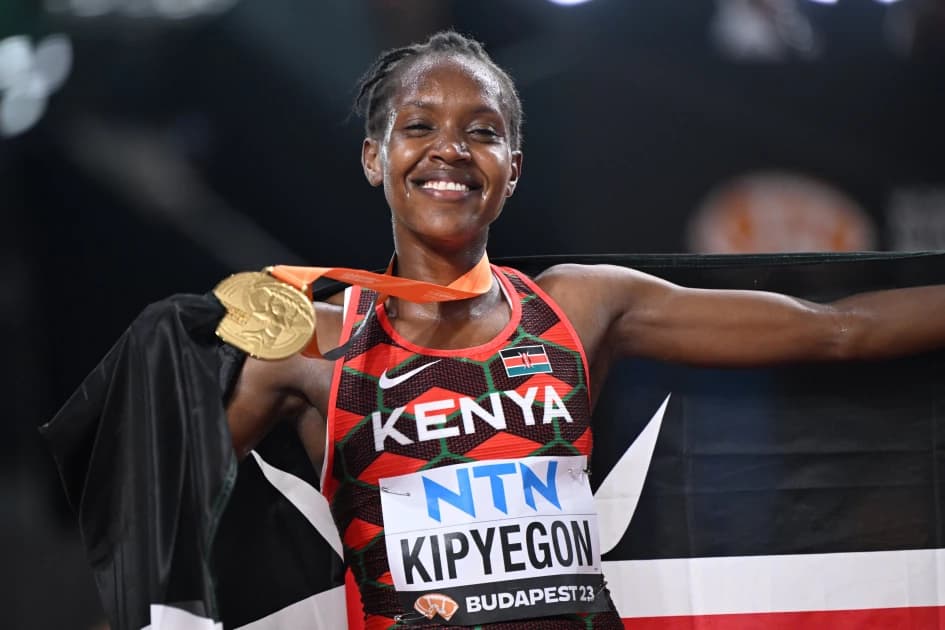 Faith Kipyegon lands third straight Laureus nomination