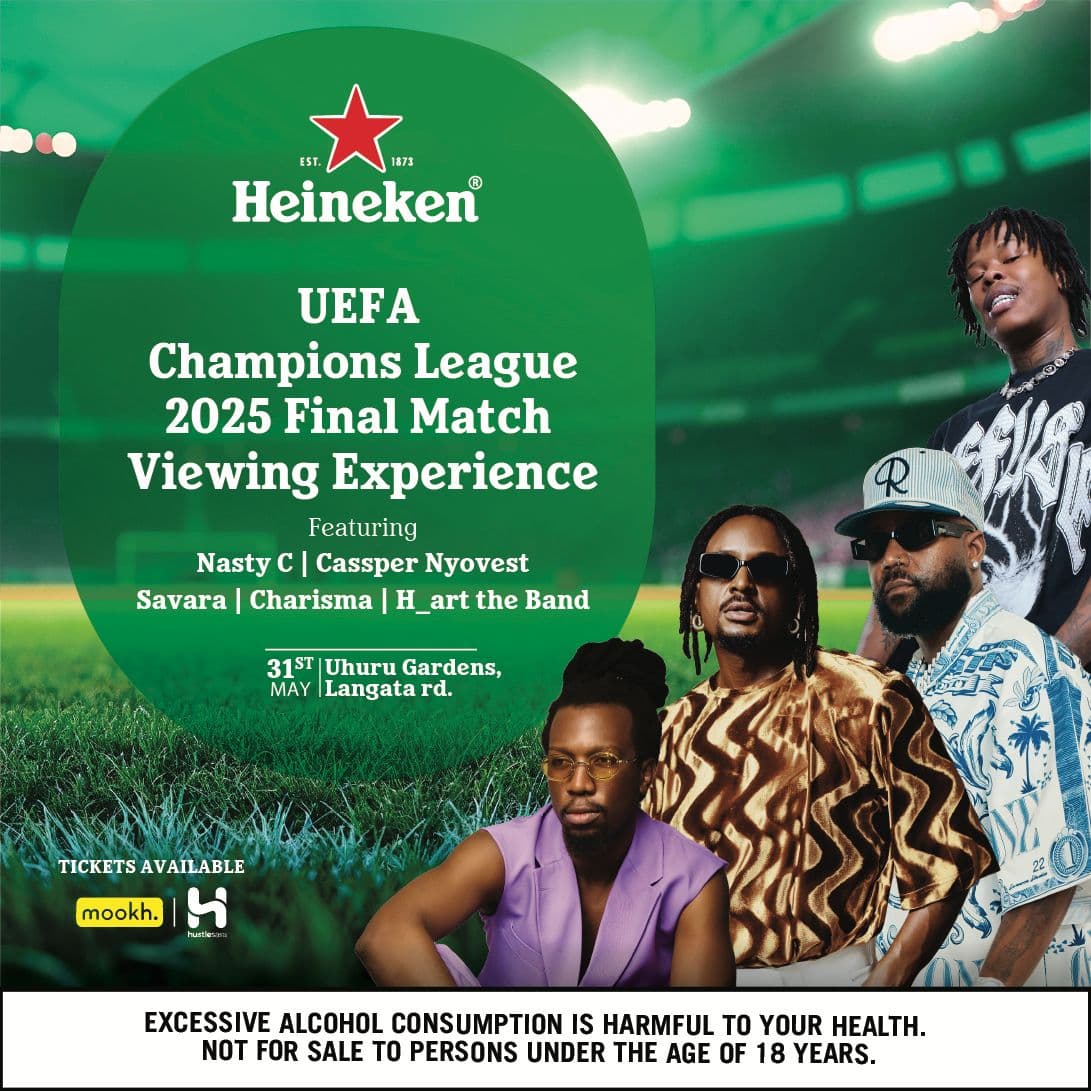 Heineken to host UEFA champions league final viewing party in Nairobi